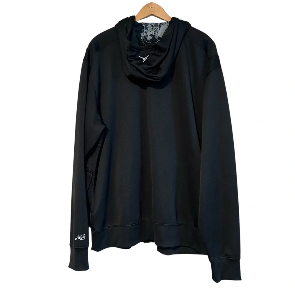 Air Jordan & Carmelo Melo Anthony Full Zip Jacket Sz 3XL NY Black Men’s